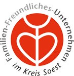 Logo: Familienfreundliches Unternehmen im Kreis Soest.